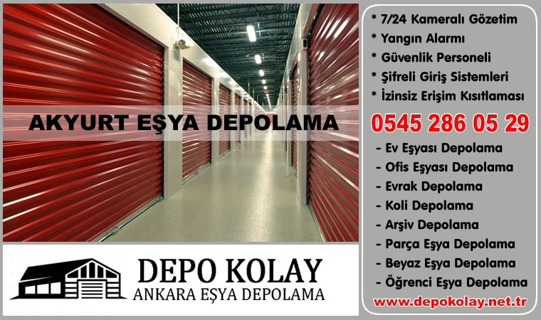 Akyurt Eşya Depolama