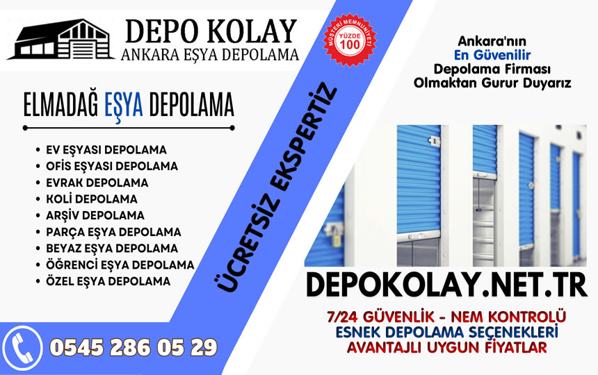 Elmadağ Eşya Depolama Firması