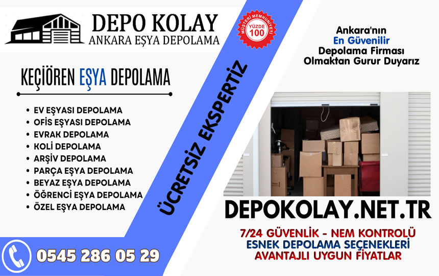 Keçiören Eşya Depolama