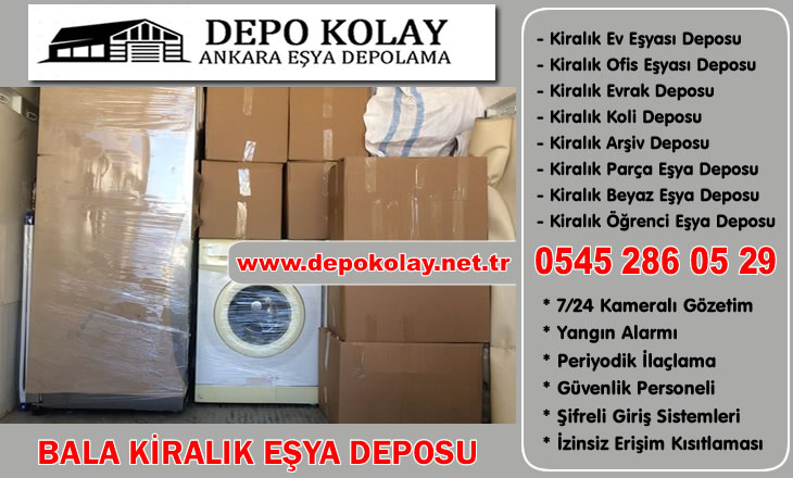 Bala Kiralık Eşya Deposu