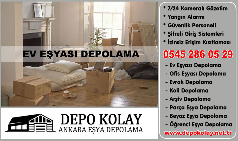 Ankara Eşya Depolama